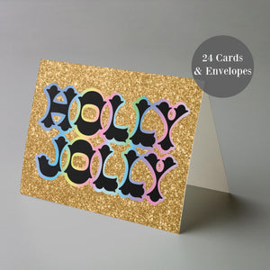 Ritzy Rose Holiday Cards