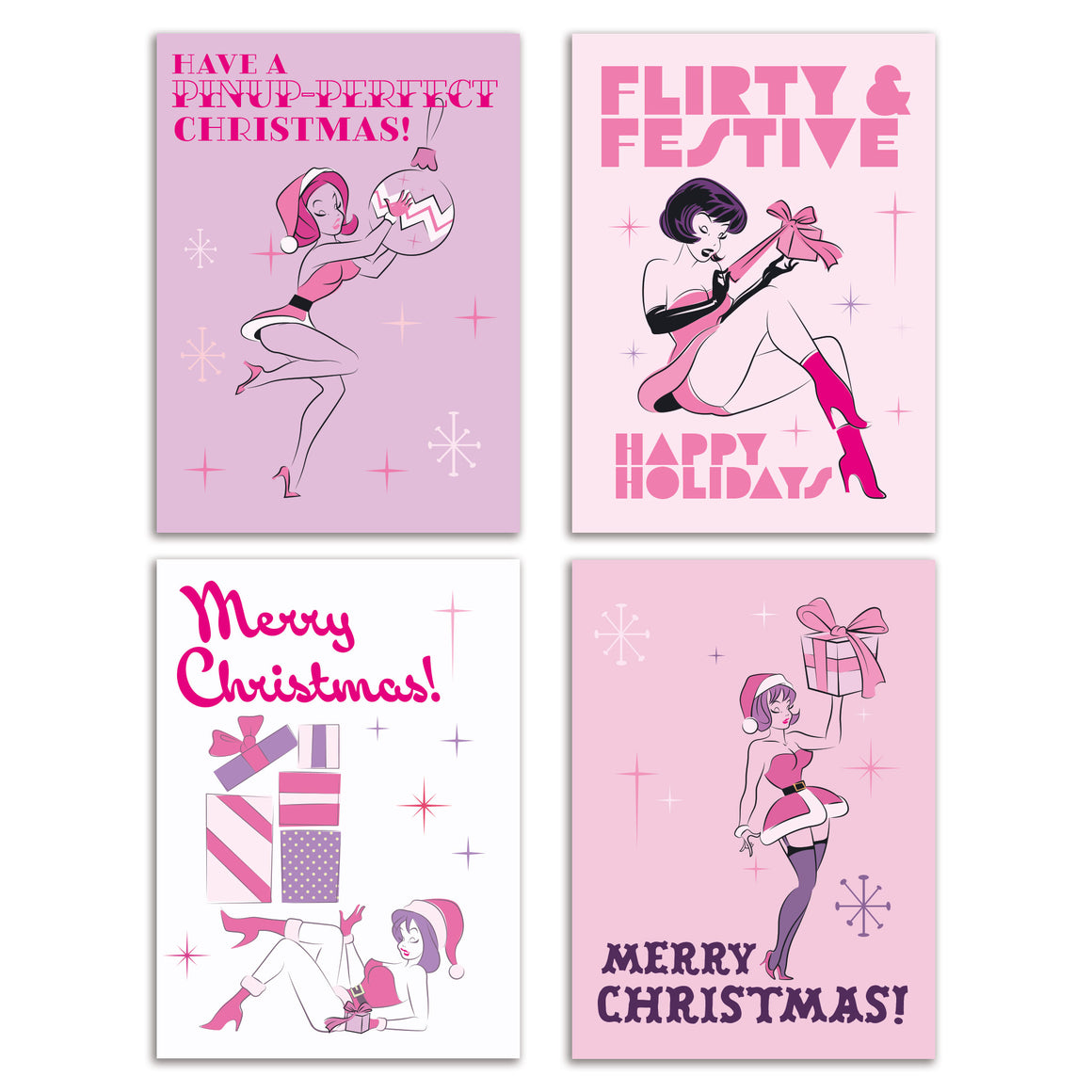 Ritzy Rose Holiday Cards