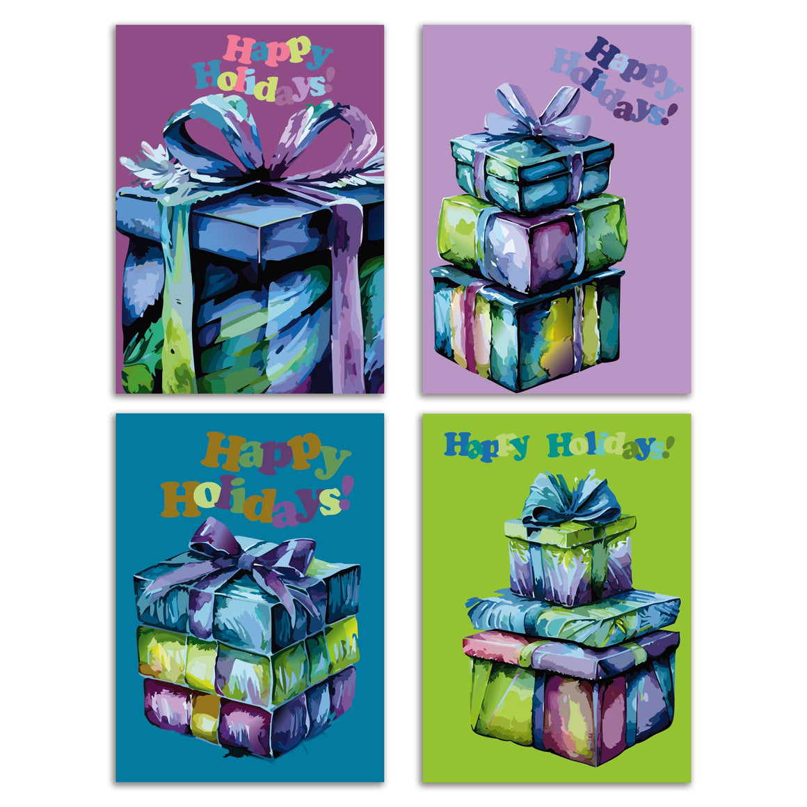 Ritzy Rose Holiday Cards