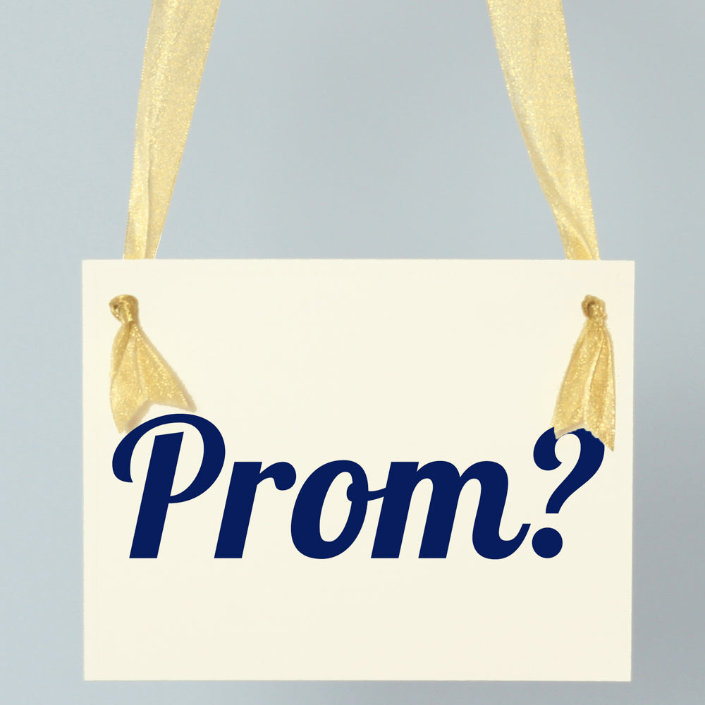 Prom Invitation Sign | Yes or No? | Handmade Promposal for High School ...
