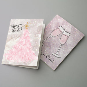 Ritzy Rose Holiday Cards