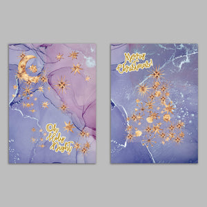 Ritzy Rose Holiday Cards