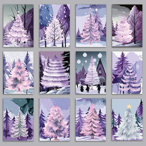 Ritzy Rose Holiday Cards