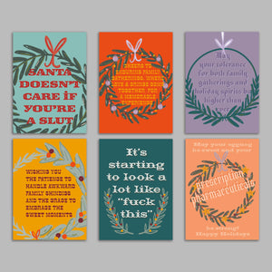 Ritzy Rose Holiday Cards