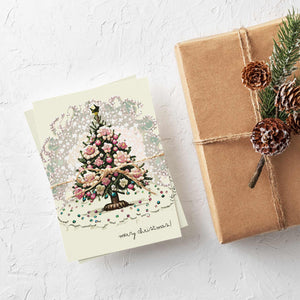 Ritzy Rose Holiday Cards