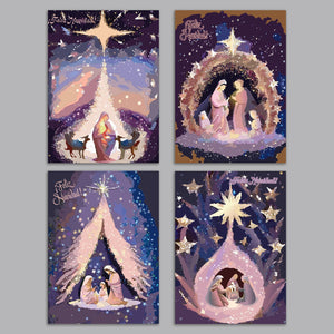 Ritzy Rose Holiday Cards