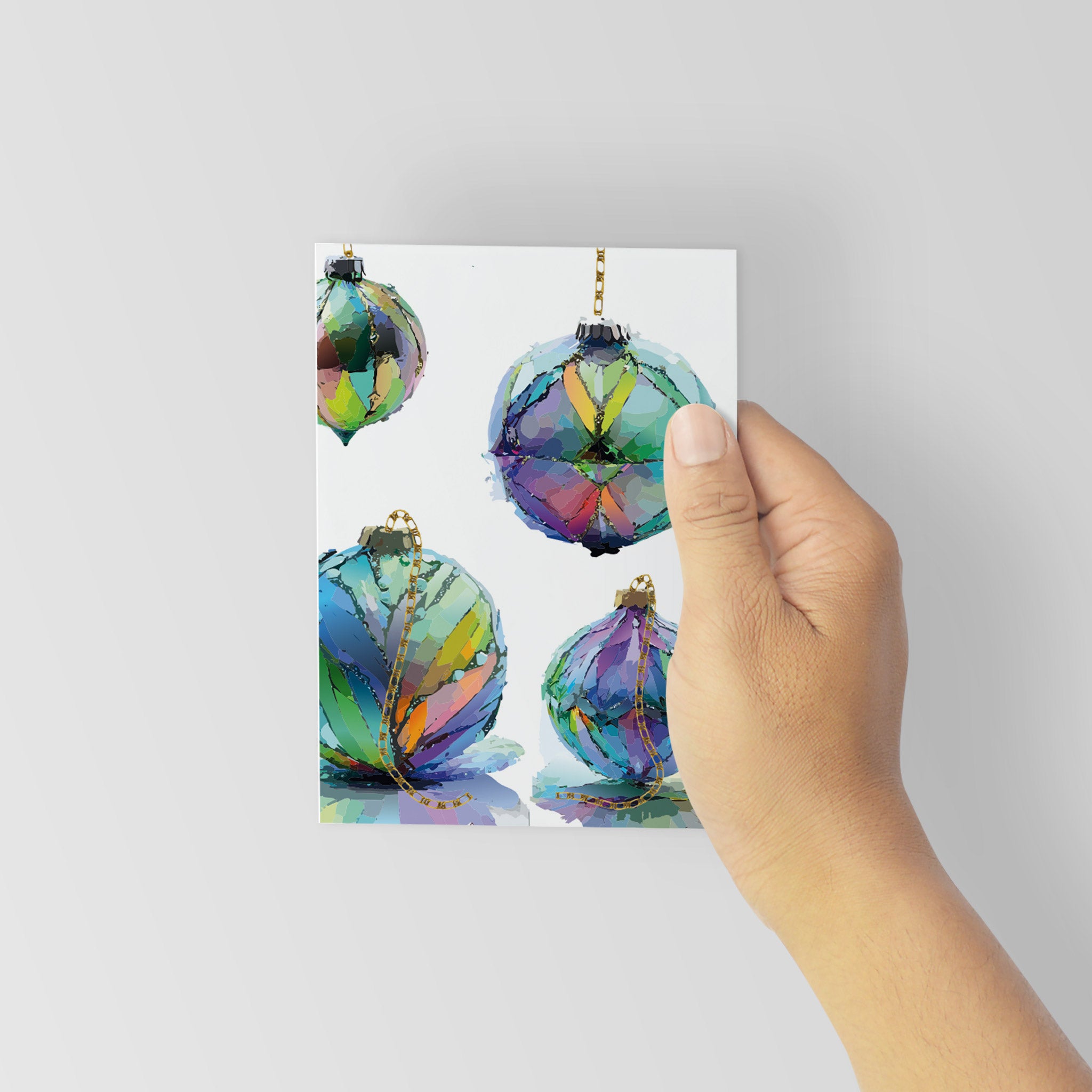 Ritzy Rose Holiday Cards