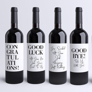 8 Funny Coworker Gifts Going Away Party Last Day Work Transferring Retirement Coworker Wine Labels Colleague Card Stickers Office Gift 9200