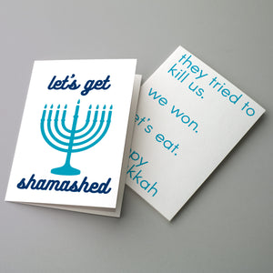 Hanukkah Cards Funny Adult Greetings - 24 Pack