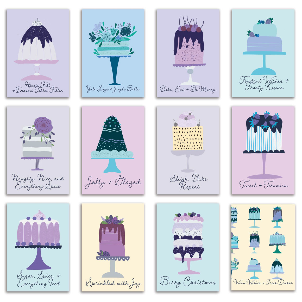 Ritzy Rose Holiday Cards