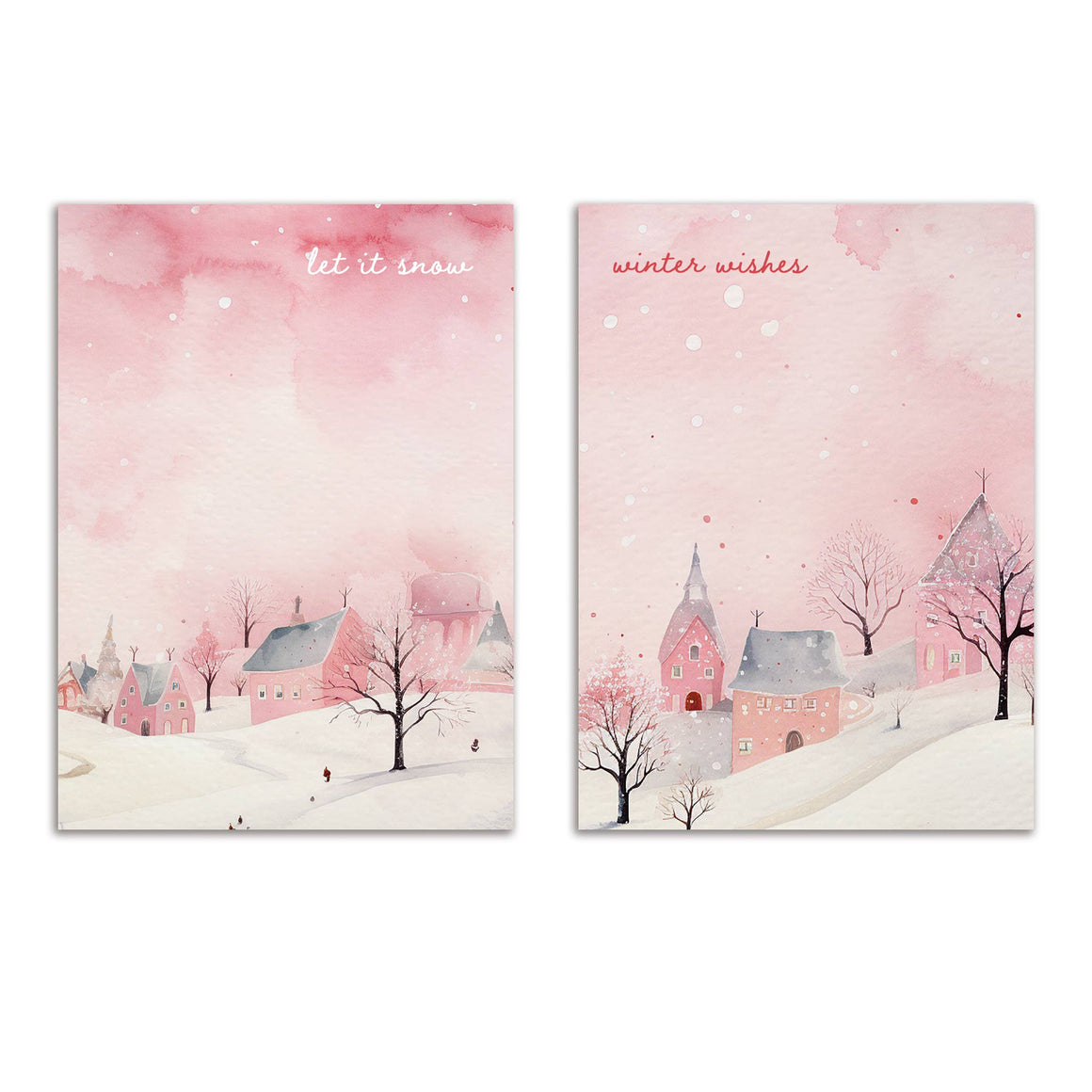 Ritzy Rose Holiday Cards