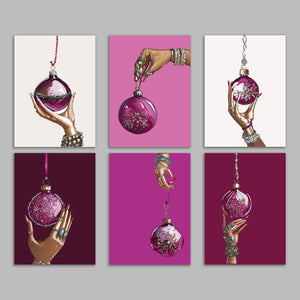 Ritzy Rose Holiday Cards