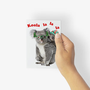 24 Baby Animals with Accessories Christmas Cards in 6 Adorable Designs + Envelopes