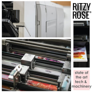 Ritzy Rose Holiday Cards