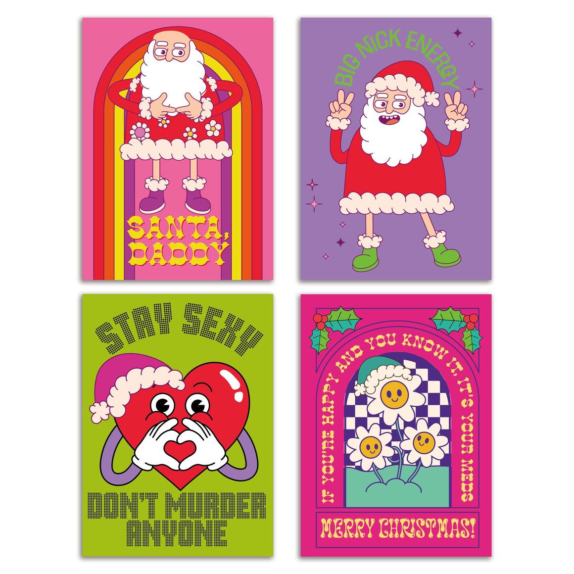 Ritzy Rose Holiday Cards