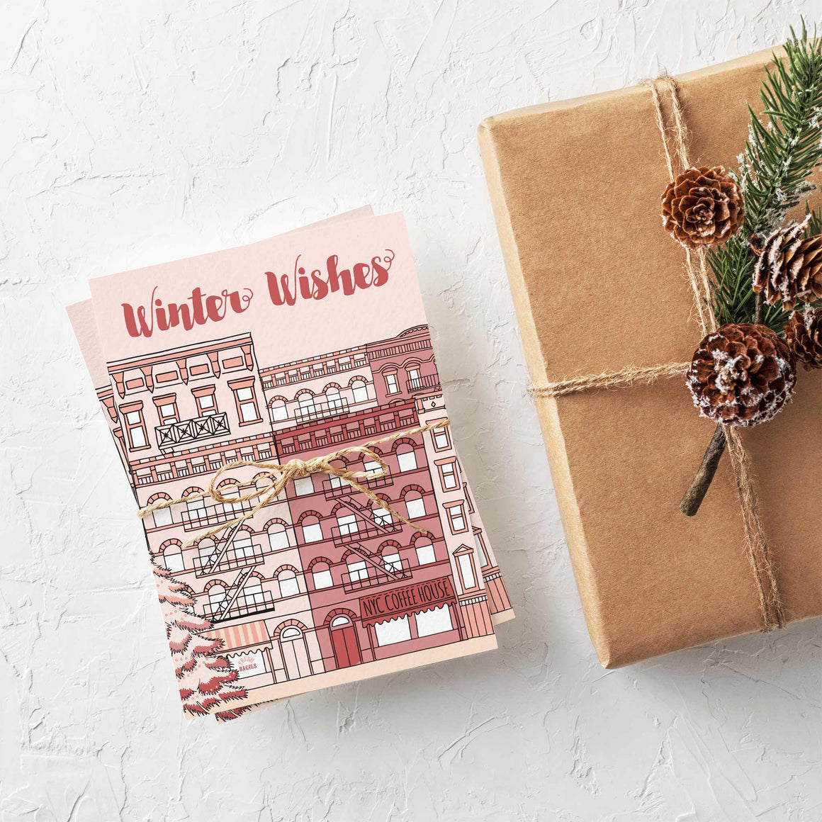 Ritzy Rose Holiday Cards