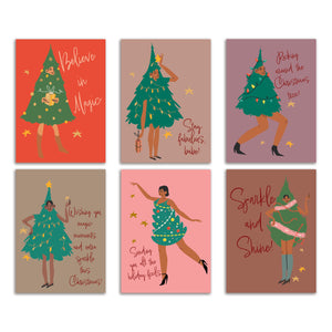 Ritzy Rose Holiday Cards
