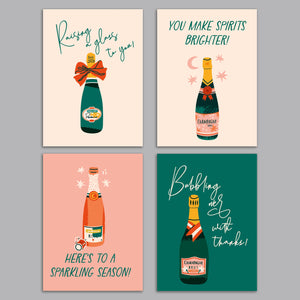 Ritzy Rose Holiday Cards