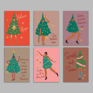 Ritzy Rose Holiday Cards