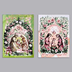 Ritzy Rose Holiday Cards