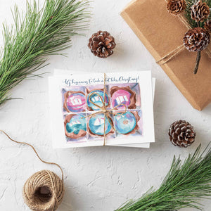 Ritzy Rose Holiday Cards